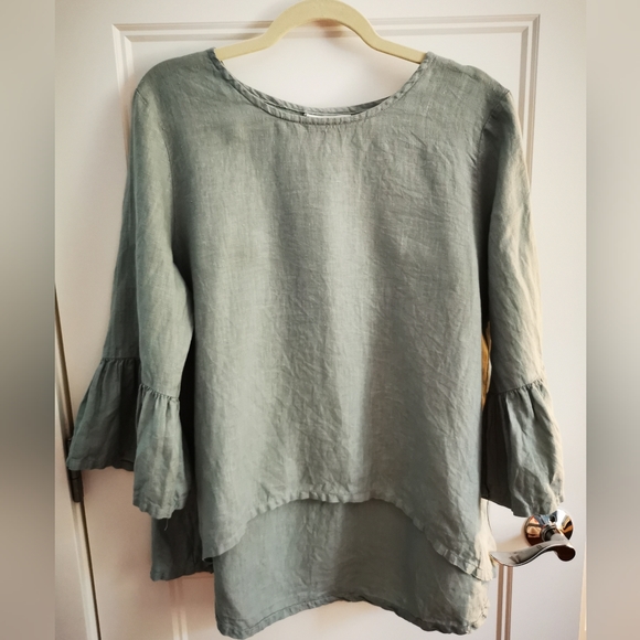 bryn Walker Tops - bryn Walker Light Linen Fran Shirt